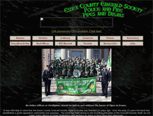 Tablet Screenshot of essexpipeband.com